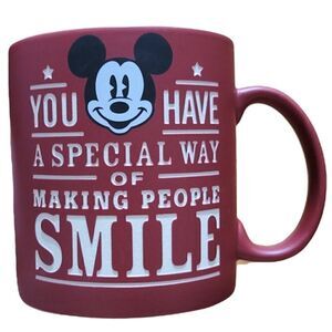 Mickey Mouse Coffee Mug You Have A Special Way Making People Smile Disney Parks